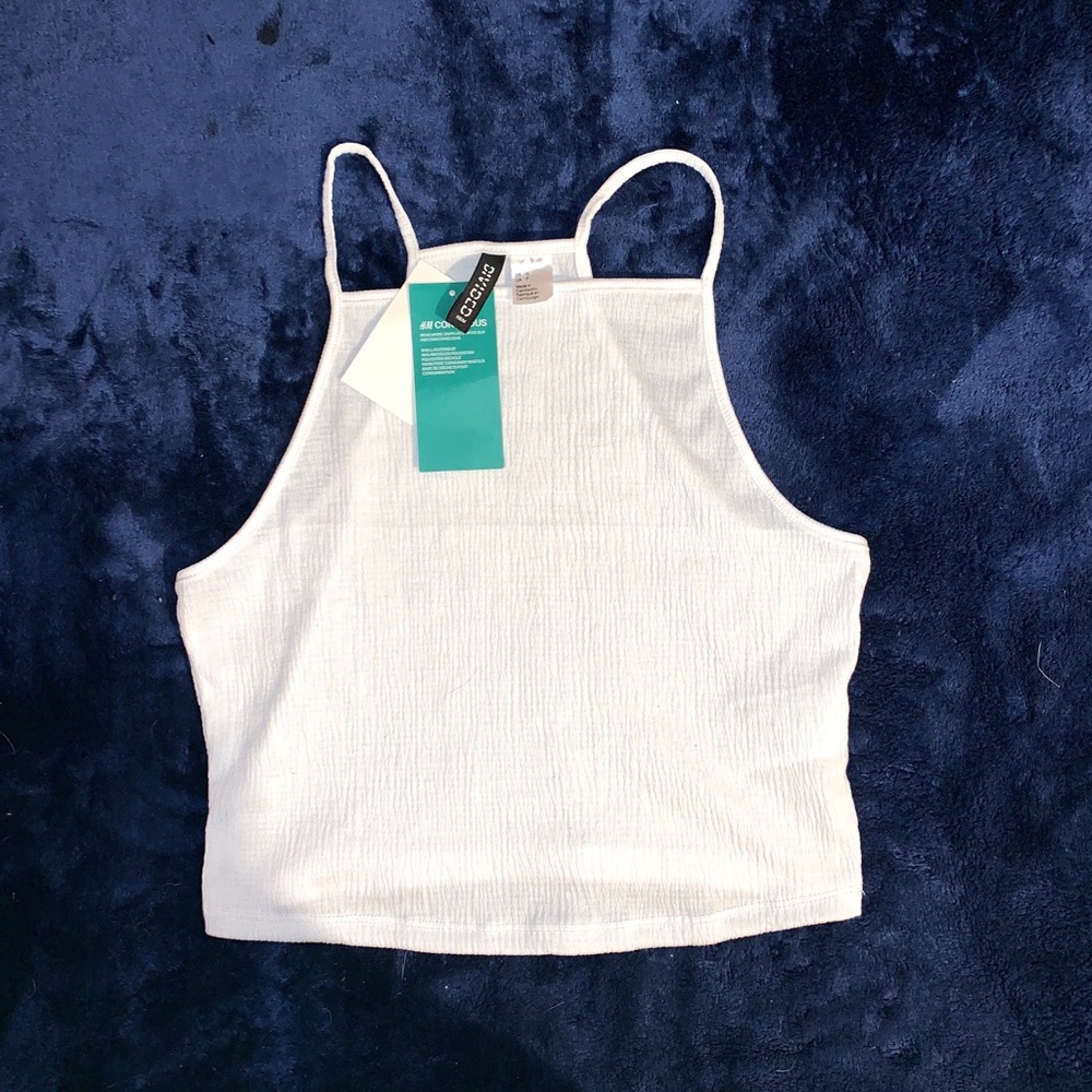 White Crop Top